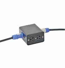 Lex Products 20A Quad Box with PowerCon to Edison
