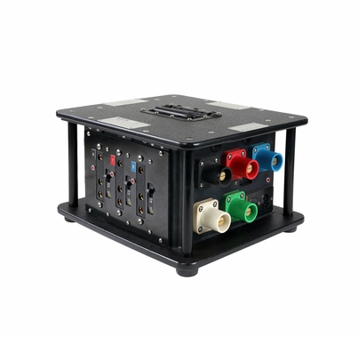 Lex Products 600 Amp 3 Phase Cam to Edison Cinebox Distro Box