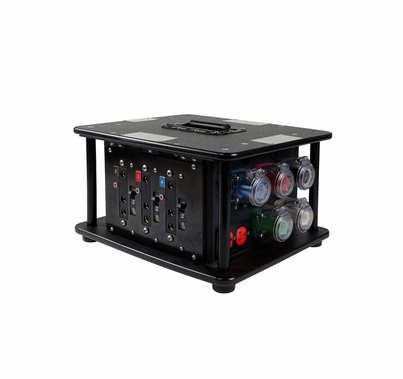 Lex Products 600 Amp 3 Phase Cam to Edison Cinebox Distro Box