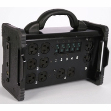 Lex Products Bento Distro Box (1) 100A Stage Pin to (5) 20A Circuits