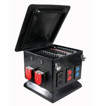 Lex Video Wall Power Distro Box w/ Cam Input, 19 Pin 208V Out