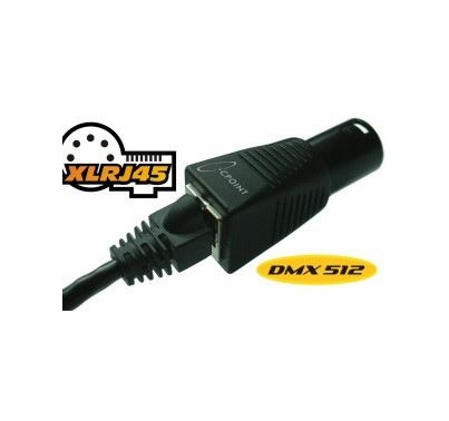 LiteGear DMX XLR to RJ45 Ethernet Adapter