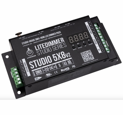 LiteGear LiteDimmer Studio Series 5x8 V2 Dimmer