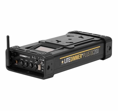 LiteGear LiteMat Plus 2L Hybrid LED Kit, AC/DC Duo (DMX) | Gold Mount