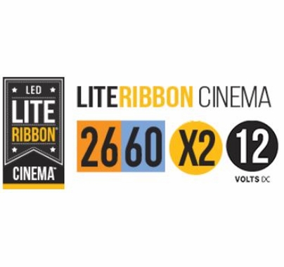 LiteGear LiteRibbon X2 Cinema Hybrid 2.5 Meter 12V