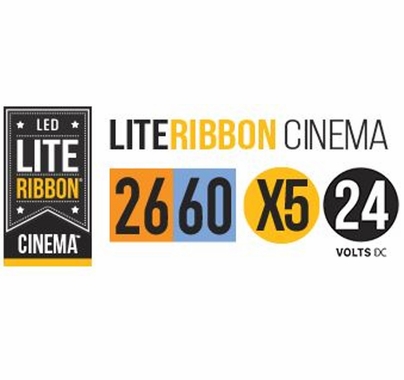 LiteGear LiteRibbon X5 Cinema Hybrid 2 Meter 24V