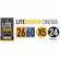 LiteGear LiteRibbon X5 Cinema Hybrid 2 Meter 24V