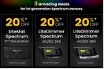 LiteGear Spectrum Upgrade Offer