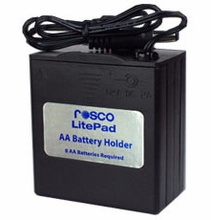 LitePad AA Battery Holder with DC Cord
