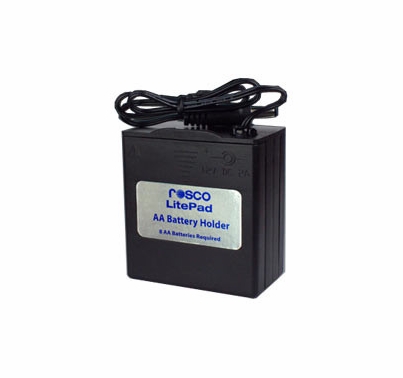LitePad AA Battery Holder with DC Cord