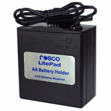 LitePad AA Battery Holder with DC Cord