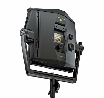 LitePanels Astra IP 1x1 LED Panel BiColor Standard Yoke, US Power Cable