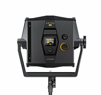 LitePanels Astra IP 1x1 LED Panel BiColor Standard Yoke, US Power Cable