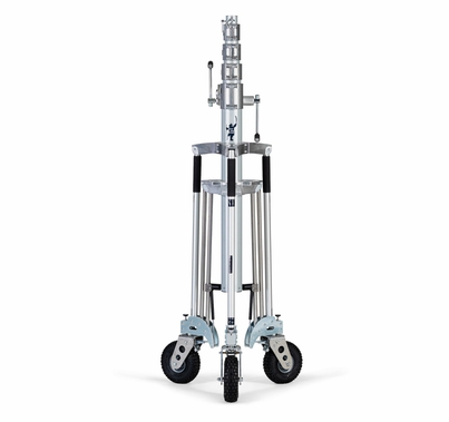 Long John Silver Stand w/ Foam Filled Wheels Lift 264 lbs  224"