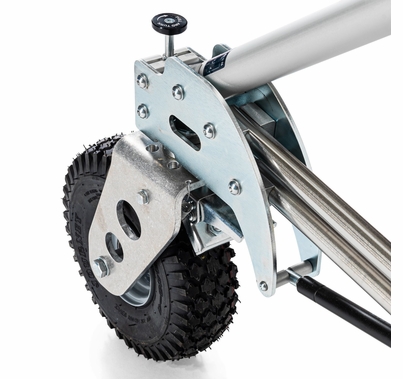 Long John Silver Stand w/ Foam Filled Wheels Lift 264 lbs  224"