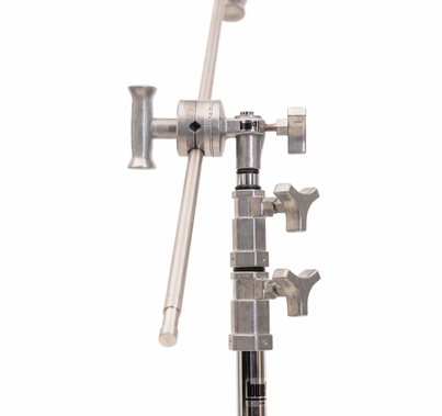 Lowel 40" C-Stand Turtle Base Kit | Chrome