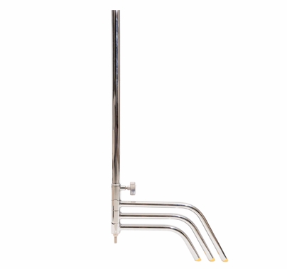 Lowel 40" C-Stand Turtle Base Kit | Chrome