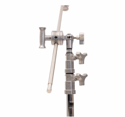 Lowel C-Stand 40" Chrome Sliding Leg Kit w/ Grip Head & Arm