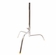 Lowel C-Stand 40" Chrome Sliding Leg Kit w/ Grip Head & Arm