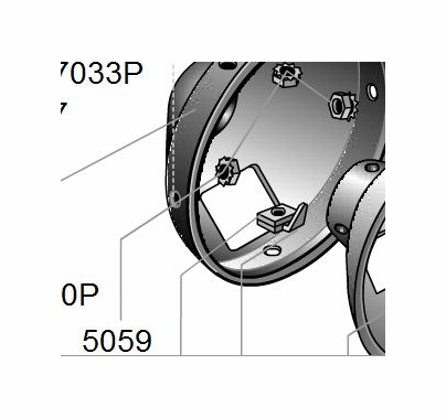 Lowel Omni Light Nut, Part 5059