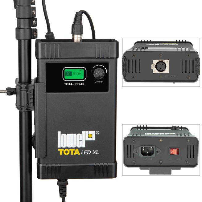 Lowel Tota LED XL Daylight BarnDoor Lighting Outfitters