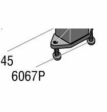 Lowel Tota Light Ground Screw 6067P