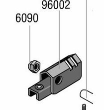Lowel Tota Omni Stand Fitting with Knob, Part 96002