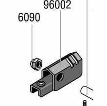 Lowel Tota Omni Stand Fitting with Knob, Part 96002