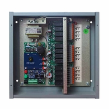 LynTec 12-Relay DMX Lighting Control Relay Panel | LCRP-12