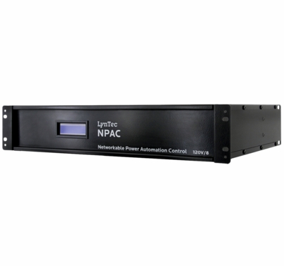 LynTec Rack-Mount Panel with (4) 120V 20A Relays NPAC-120-4