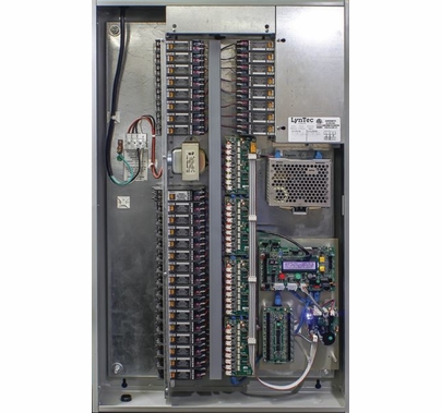 LynTec RPCR-32 Relay Panel with (32) Single Pole 30A Panasonic Relays