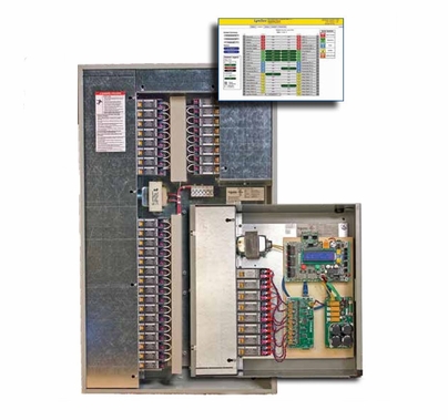 LynTec RPCR-16 RPC Relay Panel w/ (16) Single-Pole 30A Panasonic Relays