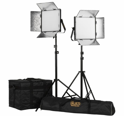 Lyra 1x1 BiColor  2-Point Soft Panel LED Light Kit