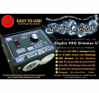 Magic Gadgets Studio Pro Dimmer II 2000W with DMX