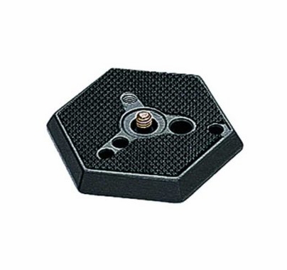 Manfrotto 3159 Camera Plate w/ VHS Locating Pin 1/4"