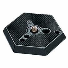 Manfrotto 3159 Camera Plate w/ VHS Locating Pin 1/4"