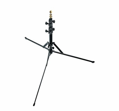 Manfrotto Nano Light Stand Black 6' W/Retractable Legs, 5/8" Stud 