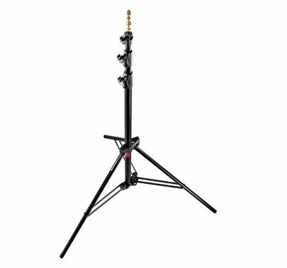 Manfrotto Ranker Black Aluminum Stand Air Cushioned 9' 3 Sections 2 Risers