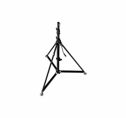 Manfrotto Super Wind Up Blck Steel Stand-Black 387XBU