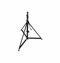 Manfrotto Super Wind Up Blck Steel Stand-Black 387XBU