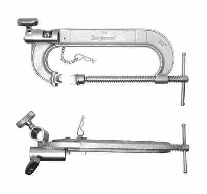 Matthews 12" C-Clamp w/ Double Junior 2K Receivers 439012