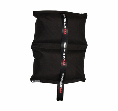 Matthews 15lb Sandbag Black Cordura - Filled