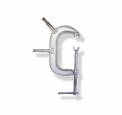 Matthews 4" C-Clamp with (2) 5/8" Pins