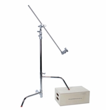 Matthews 40" Low Profile Base C Stand Sliding Leg w/ Head and Arm 339567