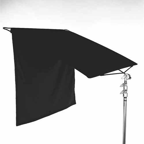 Matthews 4x4 Floppy Flag Black Solid 48x48 BarnDoor Lighting