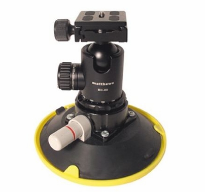Matthews Ball Head Assembly with 6" Suction Cup, 427015