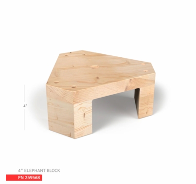 Matthews Elephant Blocks | Basso Blocks 4" with Holder