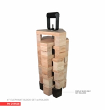 Matthews Elephant Blocks | Basso Blocks 4" with Holder