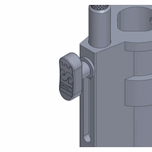 Matthews Knob T-Handle with M6x1.0 Thread