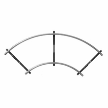 Matthews Stainless Steel Tight Radius Curved Dolly Track